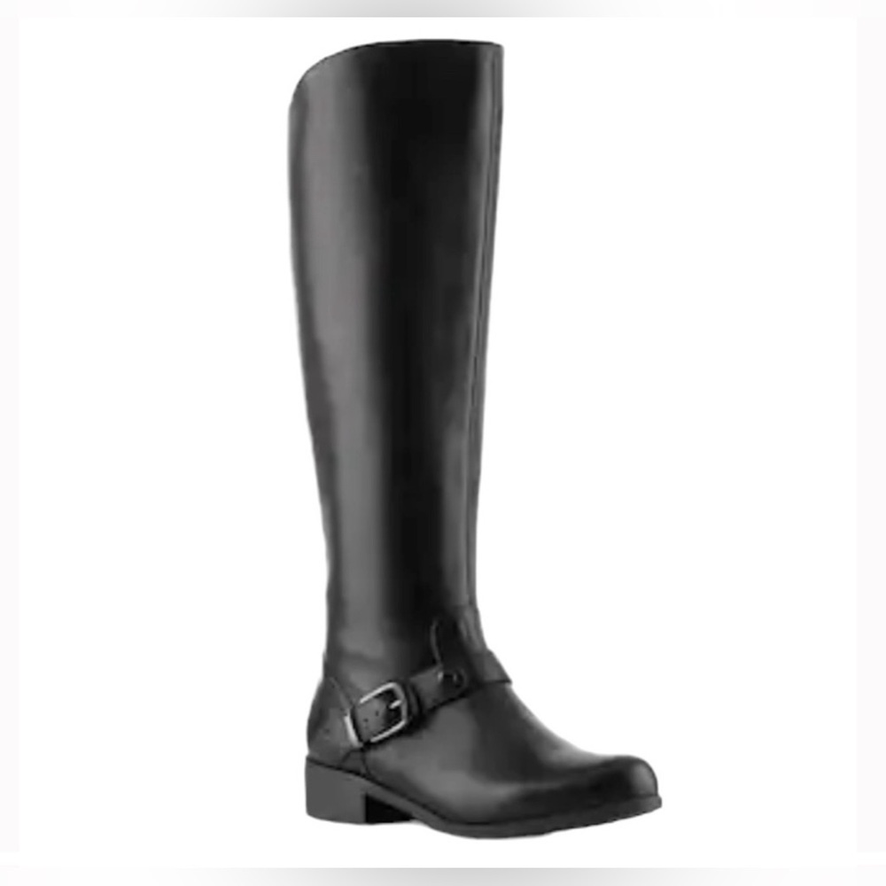 EUC- Me Too ‘Arctic‘ WIDE Calf Leather Riding Boot